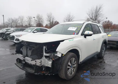 2024 Nissan Pathfinder Sl 4Wd from USA, damaged, VIN 5N1DR3CC6RC307355